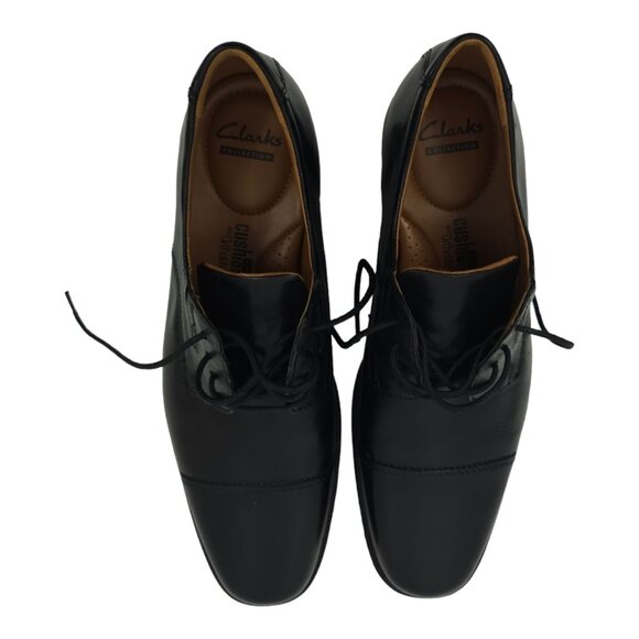 Clarks Tilden Cap Oxford Leather Shoes Mens Size US 9.5 M UK 8.5 EU 42.5 Lace Up main image 4